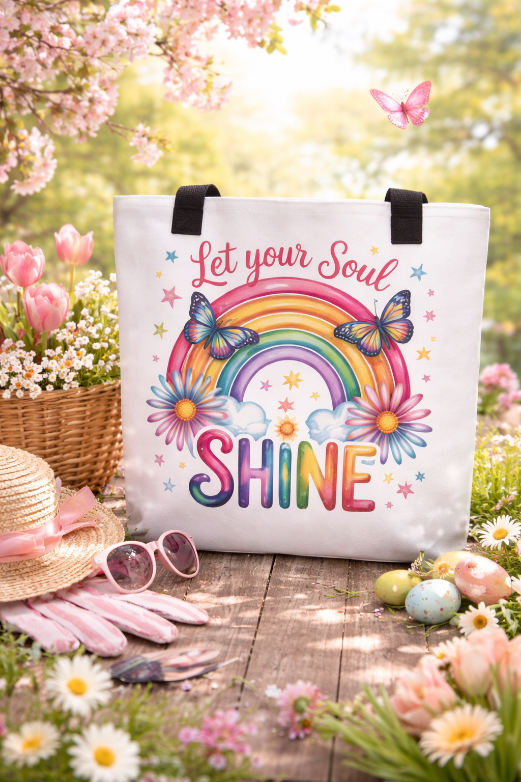 Let Your Soul Shine Tote bag