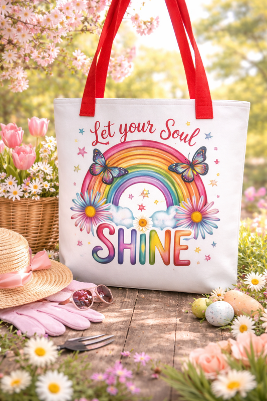 Let Your Soul Shine Tote bag
