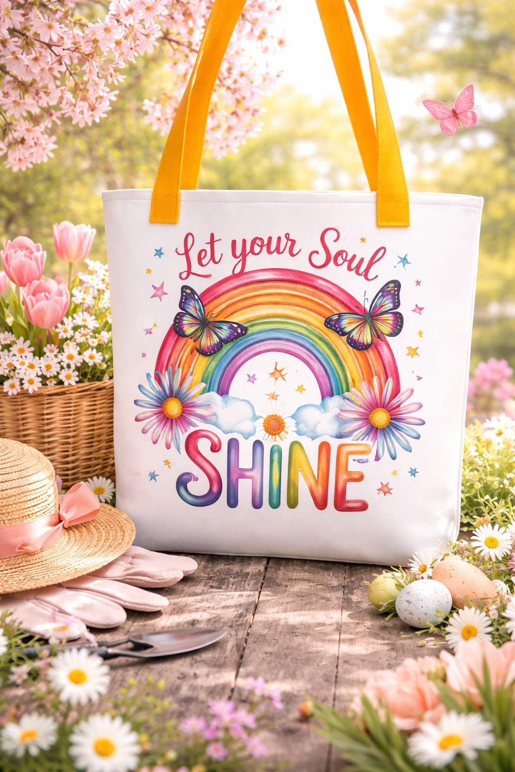 Let Your Soul Shine Tote bag