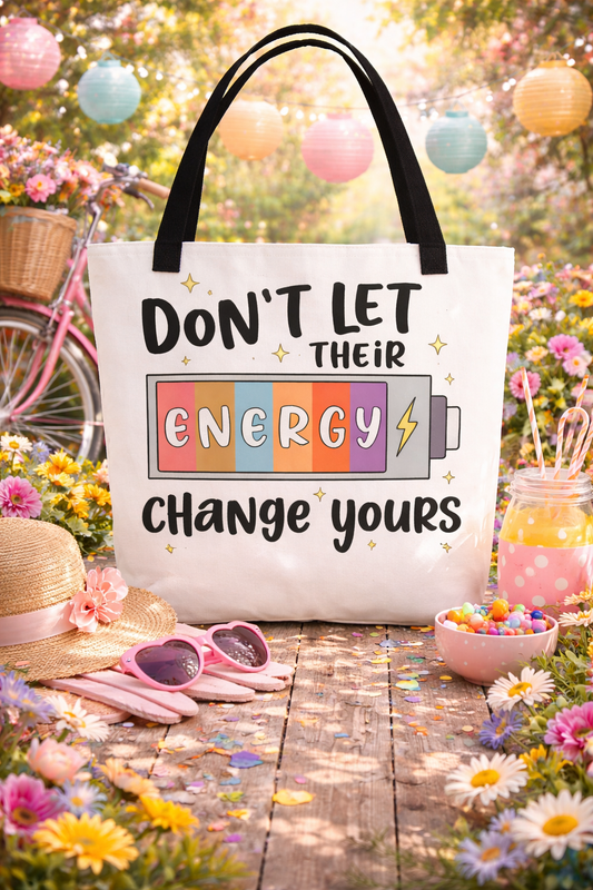 Energy Battery Tote bag