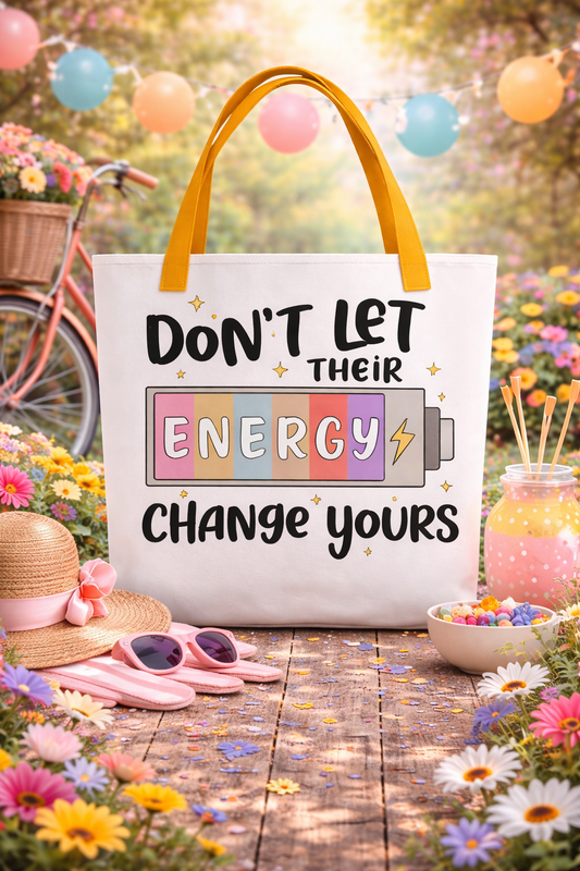 Energy Battery Tote bag