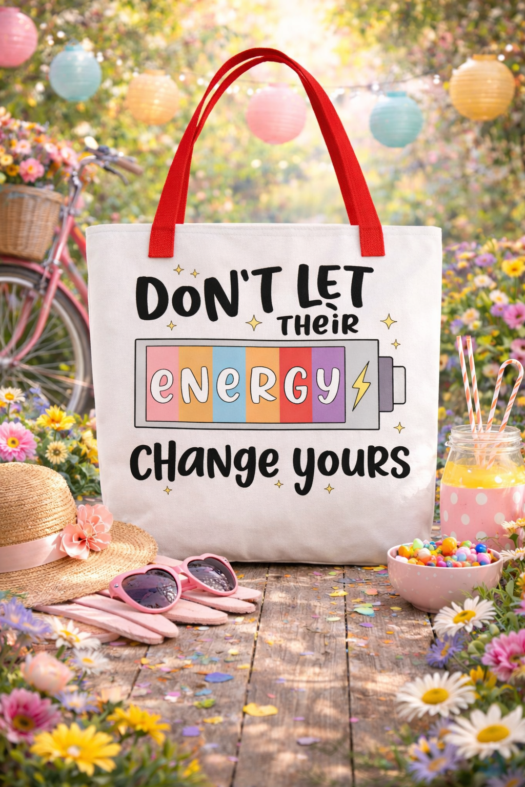 Energy Battery Tote bag