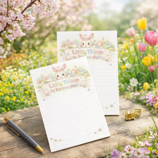 Little Things to Remember Spring Edition Notepad