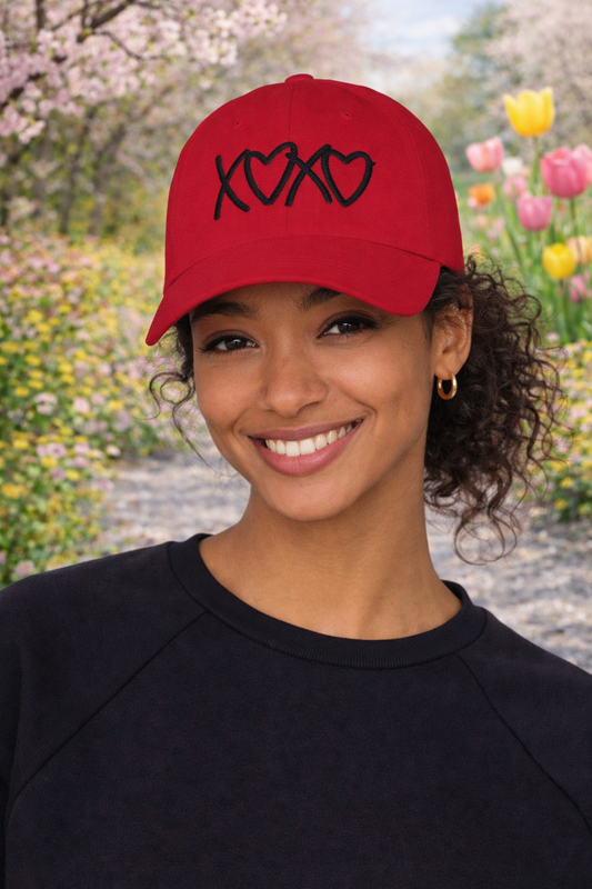 XO Embroidered Dad hat